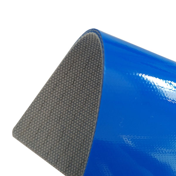 Glossy Blue PVC Conveyor Belt