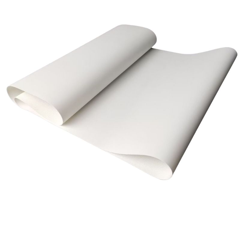 Glossy White PVC Conveyor Belt