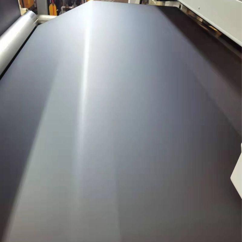 Antistatic Black Matt  PU conveyor belt