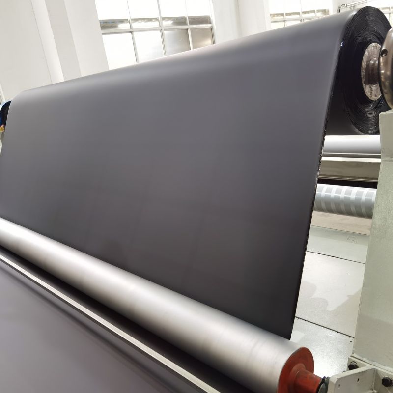 Antistatic Black Matt  PU conveyor belt