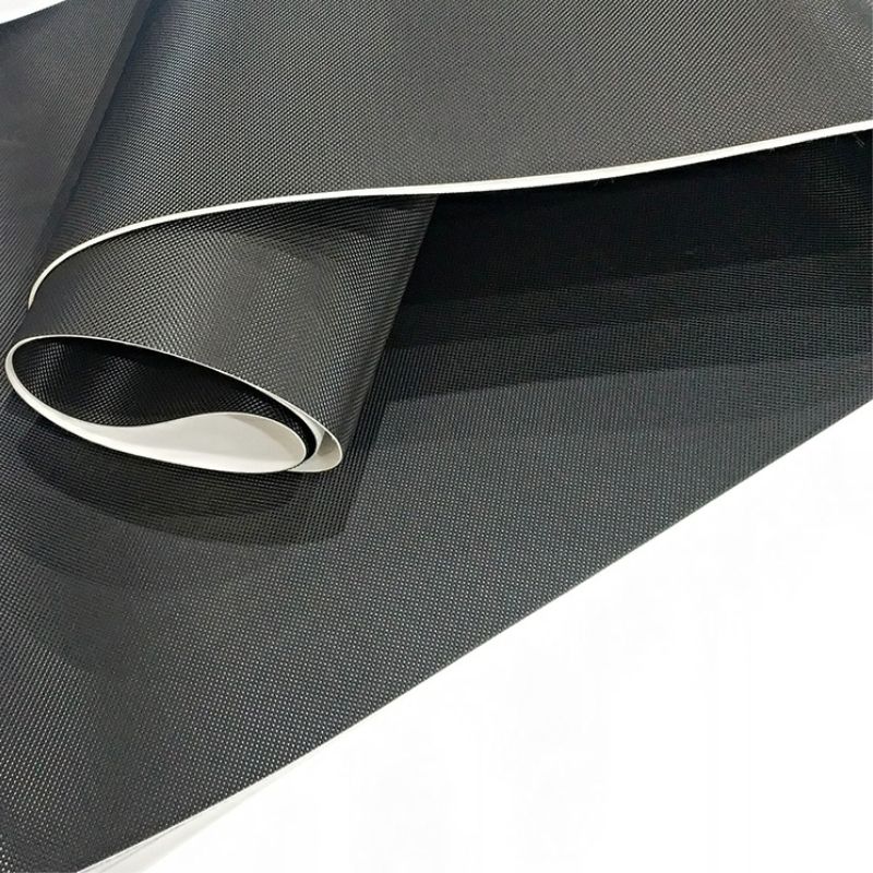 Black Treadmill Running belt pvc conveyor belt for fitness industry