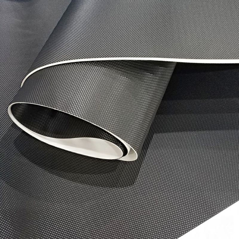 Black Treadmill Running belt pvc conveyor belt for fitness industry