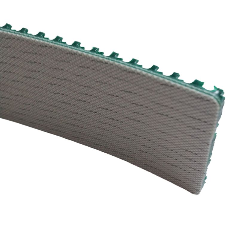 Wavy super grip PVC conveyor belt