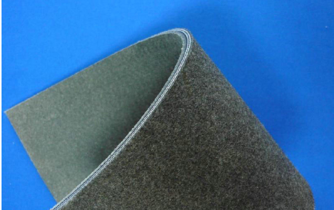 UYANG BELTING NOVO Double-Side Grey Felt Belt Thickness 5.5mm