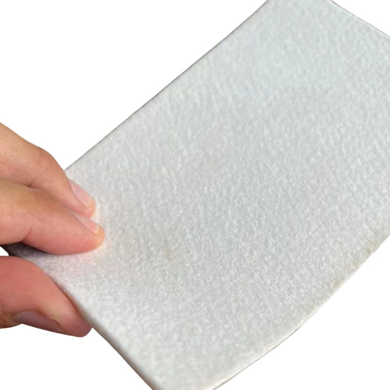 Single-Side White Felt Belt Thickness 3.2mm for Bakery